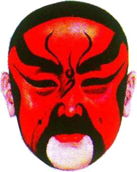 京剧里的三国武将武力和京剧脸谱 - 三国文史 - 三国演义电子辞典