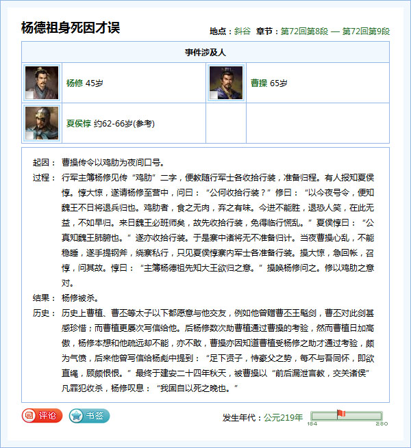 杨修之死是因为比曹操更聪明吗